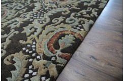 Dywan Persian 100% wełniany 250x350cm z Indii brązowy gruby