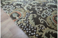 Dywan Persian 100% wełniany 250x350cm z Indii brązowy gruby