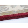 Klasyczny dywan z perskim wzorem wełna 250x300cm ornamenty kwiatowe
