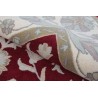 Klasyczny dywan z perskim wzorem wełna 250x300cm ornamenty kwiatowe