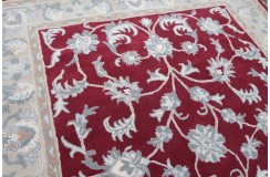 Klasyczny dywan z perskim wzorem wełna 250x300cm ornamenty kwiatowe