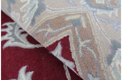 Klasyczny dywan z perskim wzorem wełna 250x300cm ornamenty kwiatowe