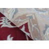 Klasyczny dywan z perskim wzorem wełna 250x300cm ornamenty kwiatowe