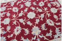 Klasyczny dywan z perskim wzorem wełna 250x300cm ornamenty kwiatowe