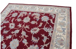 Klasyczny dywan z perskim wzorem wełna 250x300cm ornamenty kwiatowe