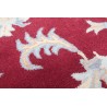 Klasyczny dywan z perskim wzorem wełna 250x300cm ornamenty kwiatowe