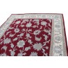 Klasyczny dywan z perskim wzorem wełna 250x300cm ornamenty kwiatowe