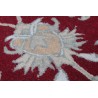 Klasyczny dywan z perskim wzorem wełna 250x300cm ornamenty kwiatowe
