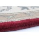 Czerwony klasyczny 100% wełniany dywan Persian Ziegler 240x300cm Indie