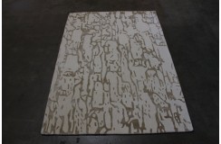 Wełniany dywan The Rug Republic subtelny wzór 160x230cm Indyjski