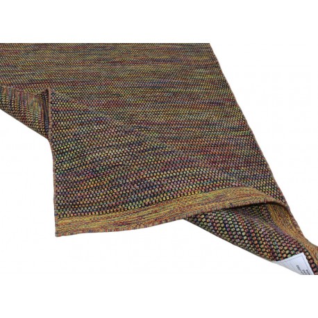 Kolorowy kilim nowoczesny durry 100% wełniany dywan płasko tkany 120x180cm dwustronny Indie