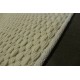 Ecru kilim nowoczesny zplatany 100% wełniany dywan płasko tkany 70x140cm dwustronny Indie