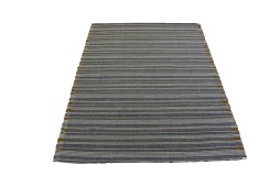 Luksusowy dywan Brinker Carpets Leman zaplatany z wełny filcowanej kolorowy160x230cm gruby