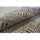 Luksusowy dywan Brinker Carpets zaplatany z wełny filcowanej kolorowy 160x230cm gruby