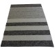 Luksusowy dywan Brinker Carpets zaplatany z wełny filcowanej w pasy160x230cm gruby