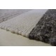 Luksusowy dywan Brinker Carpets zaplatany z wełny filcowanej w pasy160x230cm gruby