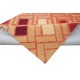 Geometryczny pomarańczowy dywan do salonu 100% wełniany tafting 160x230cm