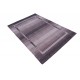Geometryczny fioletowy dywan do salonu 100% wełniany tafting 160x230cm