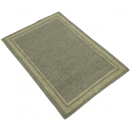 100% welniany ręcznie tkany dywan Nepal Premium szary 60x90cm deseń