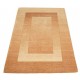 Geometryczny beżowy dywan do salonu 100% wełniany tafting 160x230cm wzór gabbeh
