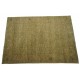 Ekskluzywny dywan Gabbeh Loribaft Indie 140x200cm 100% wełniany beżowo-zielony z deseniem etniczny