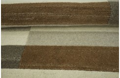 Dywan NEPAL Premium z Indii ręcznie tkany 90x160cm wełna beżowy brązowy
