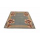 Wysokiej jakości 100% welniany dywan NEPAL ORGINAL FEIN 200x260cm szaro-niebieski