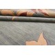 Wysokiej jakości 100% welniany dywan NEPAL ORGINAL FEIN 200x260cm szaro-niebieski