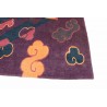 Rzeźbiony elegancki dywan ręcznie tkany 170x240cm nepal fein niebiesko-szary