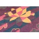 Wysokiej jakości 100% welniany dywan NEPAL ORGINAL FEIN 170x240cm fioletowy