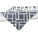 Geometryczny beżowo-grafitowy dywan do salonu 100% wełniany tafting 160x230cm