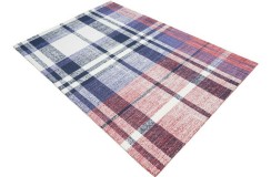 Geometryczny kolorowy dywan do salonu 100% wełniany tafting 160x230cm
