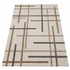Geometryczny beżowy dywan do salonu 100% wełniany tafting 160x230cm