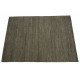 Brązowy dywan z deseniem do salonu 100% wełniany tafting 160x230cm