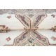 Kwiatowy beżowy - kolorowy dywan do salonu 100% wełniany tafting 160x230cm