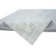 Beżowo-szary dywan geometryczny do salonu 100% wełniany tafting 160x230cm