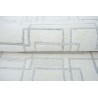 100% wełniany dywan beżowy geometrycznty tafting 160x230cm 