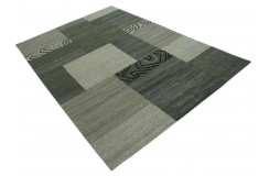 Dywan NEPAL Premium z Indii ręcznie tkany 200x300m wełna szary