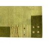 Zielony 100% wełniany dywan Gabbeh tuftowany 140x200cm 