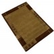 Klasyczny dywan z obżeżem do salonu 100% wełniany tafting 160x230cm kamel - brąz