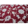 Klasyczny dywan z perskim wzorem wełna 250x300cm ornamenty kwiatowe