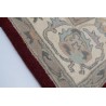 Klasyczny dywan z perskim wzorem wełna 250x300cm ornamenty kwiatowe