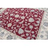 Klasyczny dywan z perskim wzorem wełna 250x300cm ornamenty kwiatowe