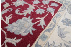 Klasyczny dywan z perskim wzorem wełna 250x300cm ornamenty kwiatowe