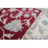 Klasyczny dywan z perskim wzorem wełna 250x300cm ornamenty kwiatowe