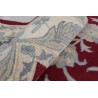 Klasyczny dywan z perskim wzorem wełna 250x300cm ornamenty kwiatowe
