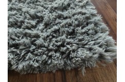 Gruby 5cm dywan Shaggy z Indii ręcznie tkany 170x240cm