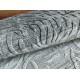Okrągły dwupoziomowy nowoczesny dywan Gabbeh Handloom 150x150cm Brinker Carpets, szary