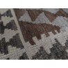 Etniczny kilim szary z Afganistanu dzieło Chobi nomadyczny 110x196cm