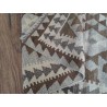 Etniczny kilim szary z Afganistanu dzieło Chobi nomadyczny 110x196cm